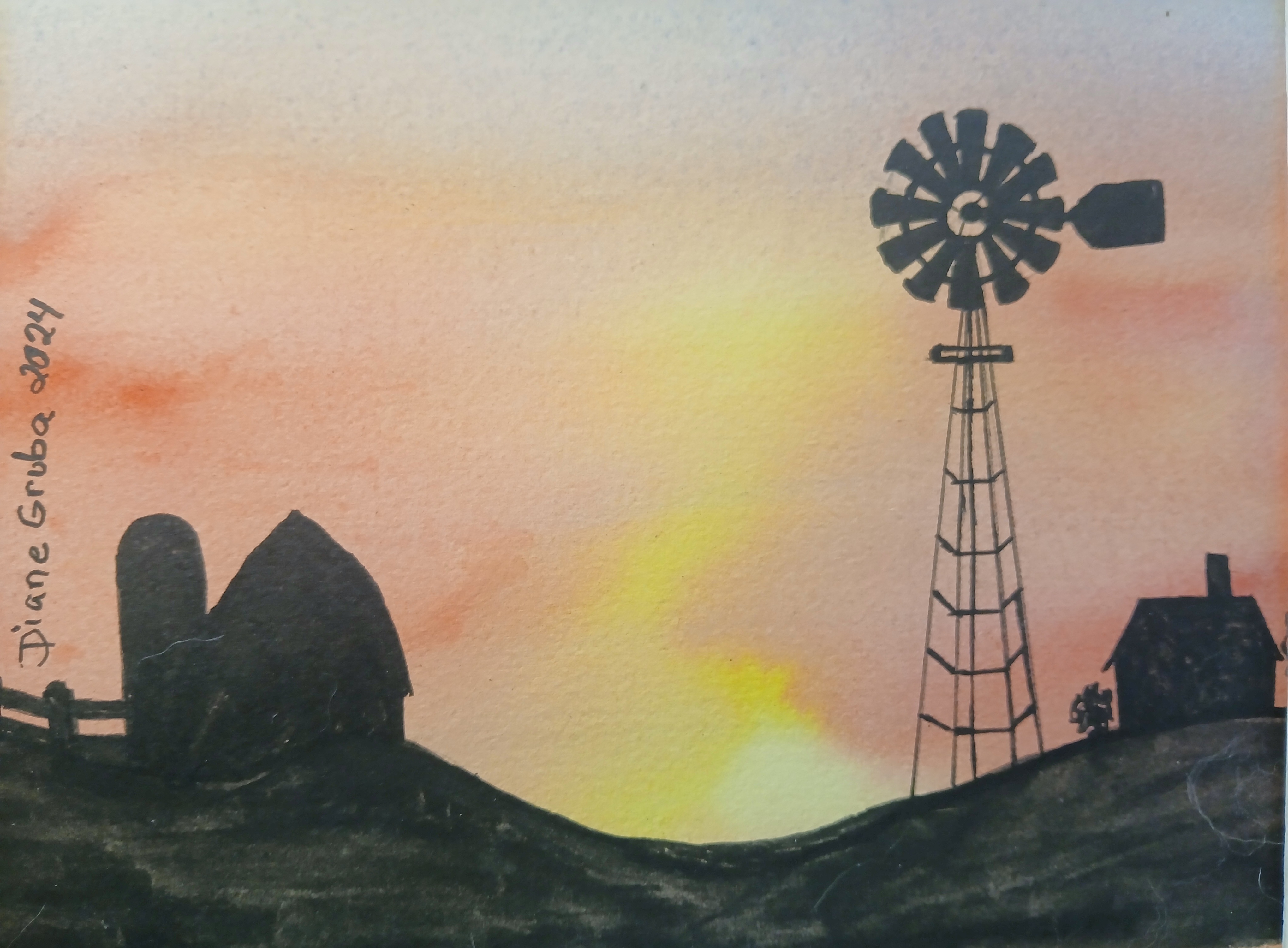 Artwork by Diane G. - South Dakota