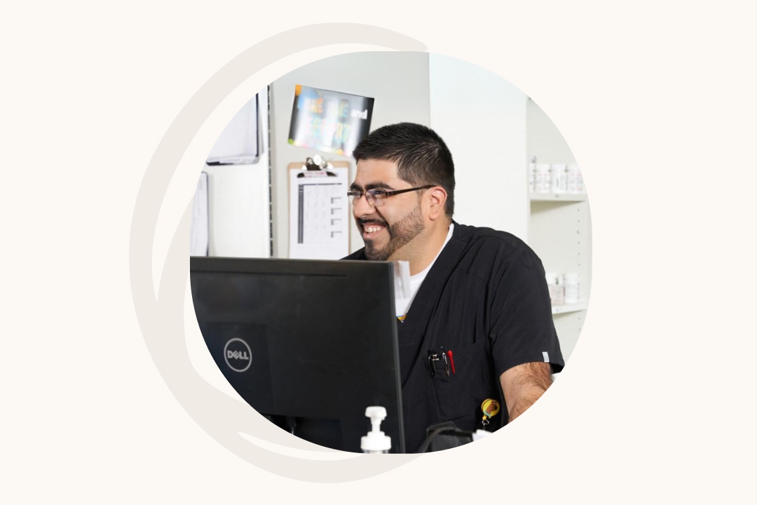 Pharmacy staff member